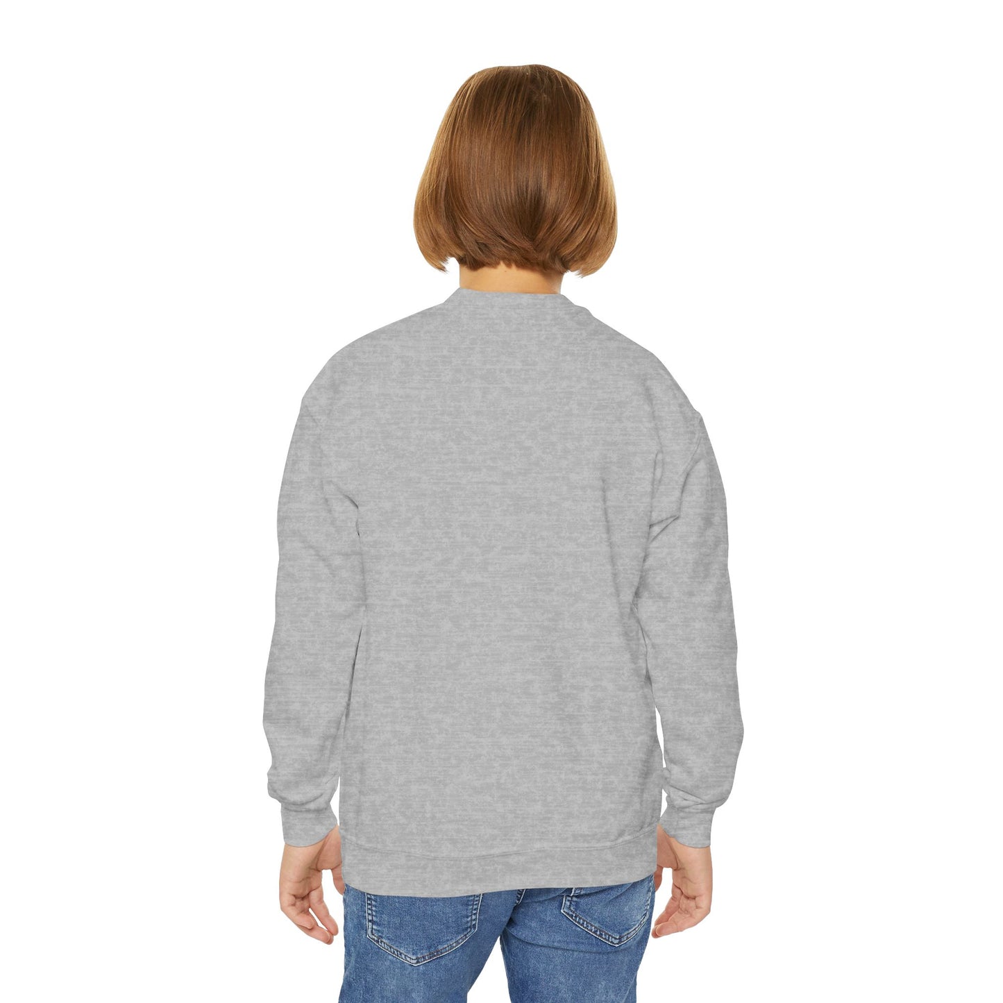 Hook 'Em Horns Youth Embroidered Crewneck