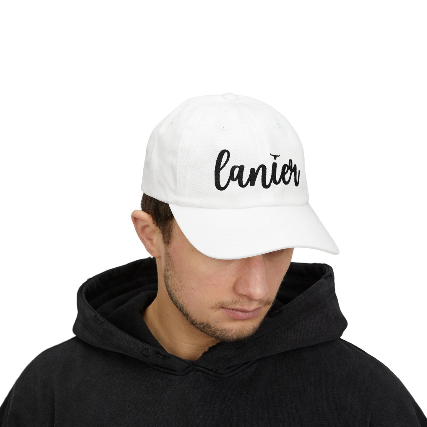 Lanier Longhorn Dad Cap - Black
