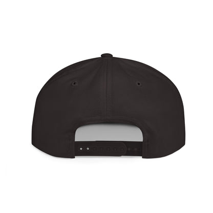 Flat Bill Snapback Cap Lanier w Logo