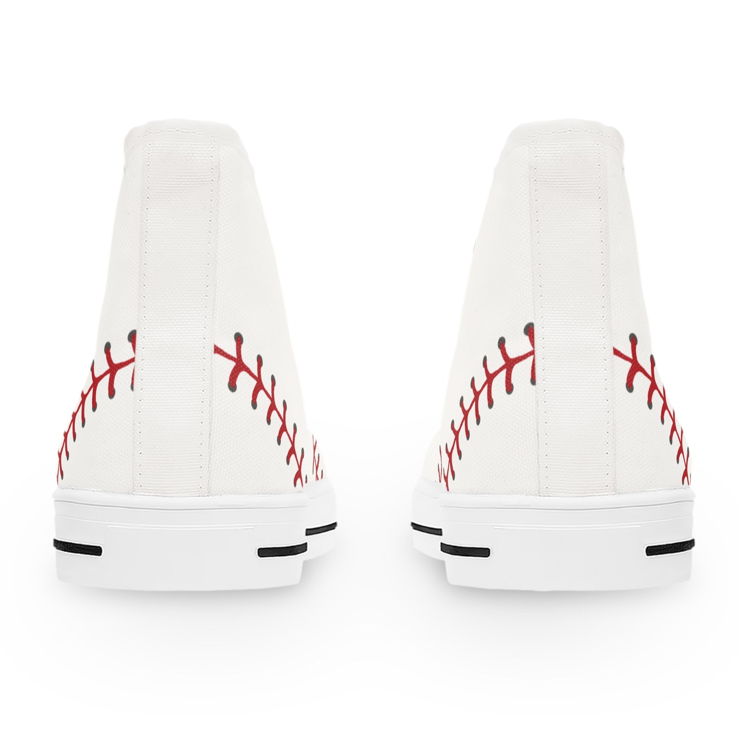 Personalized Baseball Number Women's High Top Sneakers