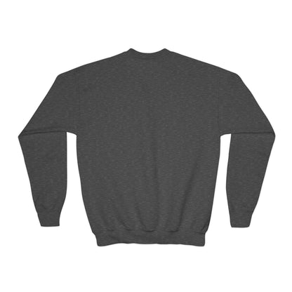 Hook 'Em Horns Embroidered Youth Crewneck