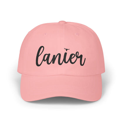 Lanier Longhorn Dad Cap - Black