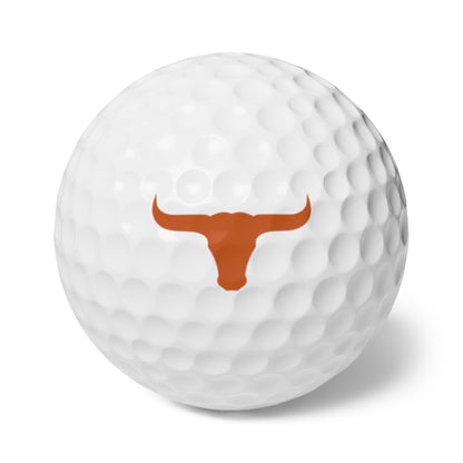 Golf Balls - Longhorn Lanier Spirit, Ultimate Fan Set of 6