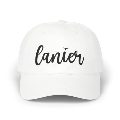 Lanier Longhorn Dad Cap - Black