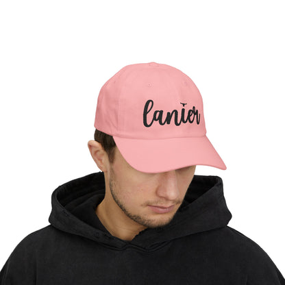 Lanier Longhorn Dad Cap - Black