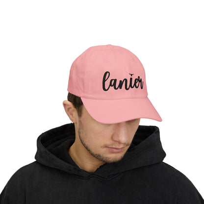 Lanier Longhorn Dad Cap - Black