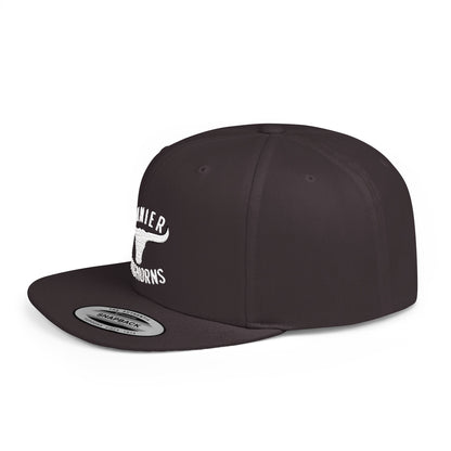 Flat Bill Snapback Cap Lanier Longhorns