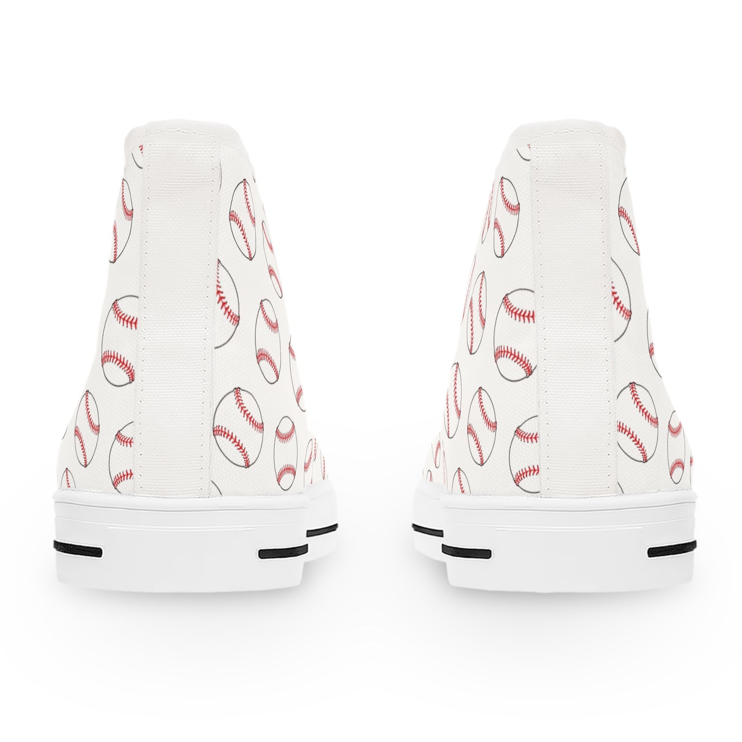 Baseball Fan Women's High Top Sneakers