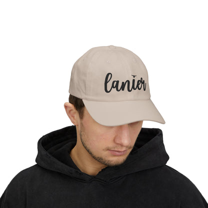 Lanier Longhorn Dad Cap - Black