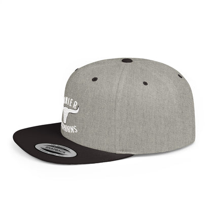 Flat Bill Snapback Cap Lanier Longhorns