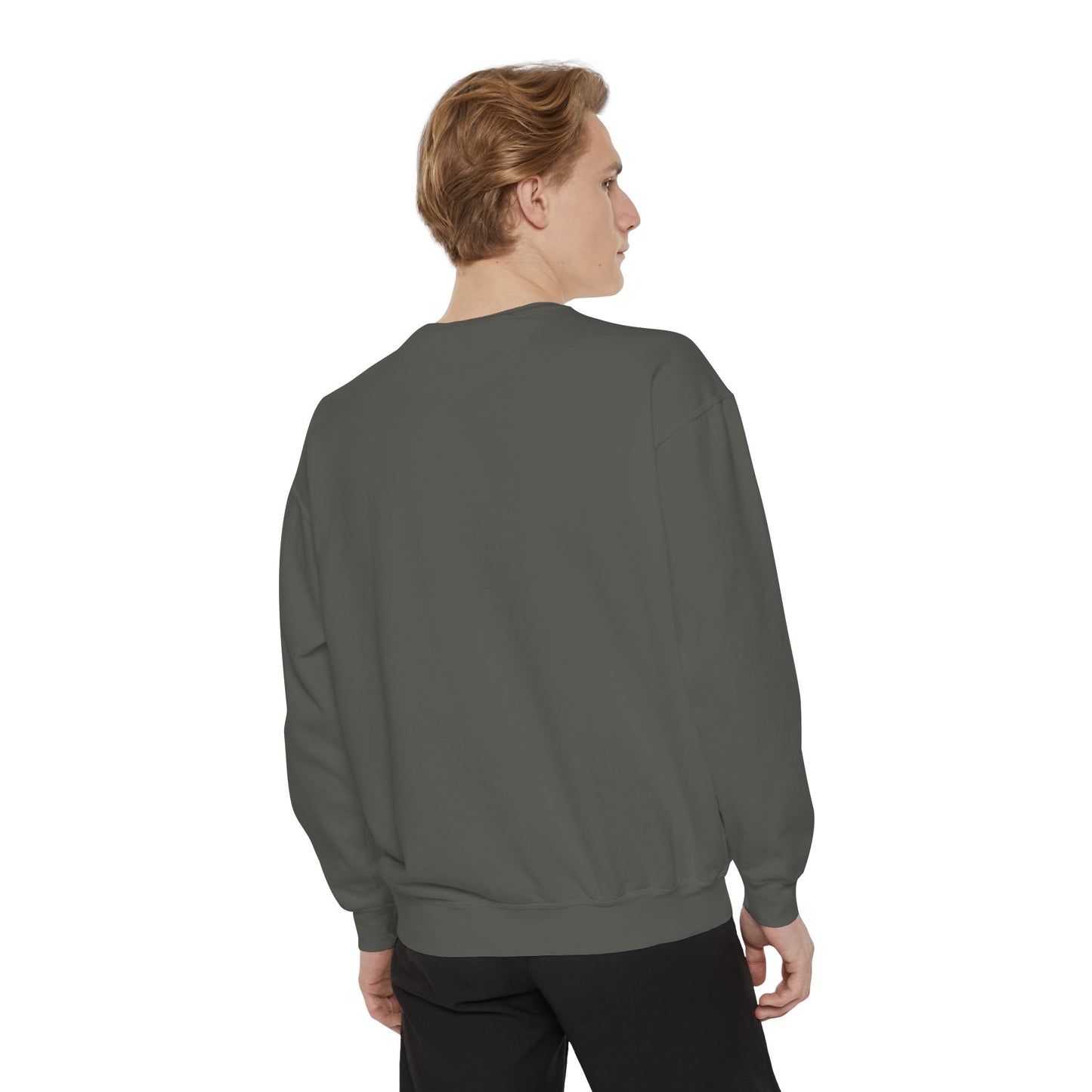 Embroidered Lanier Longhorn Sweatshirt - White