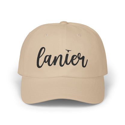 Lanier Longhorn Dad Cap - Black