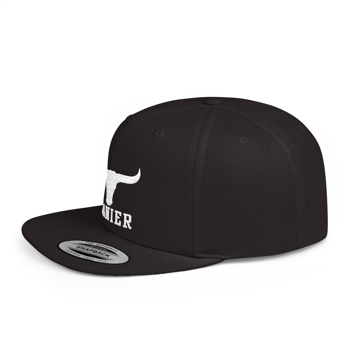 Flat Bill Snapback Cap Lanier w Logo