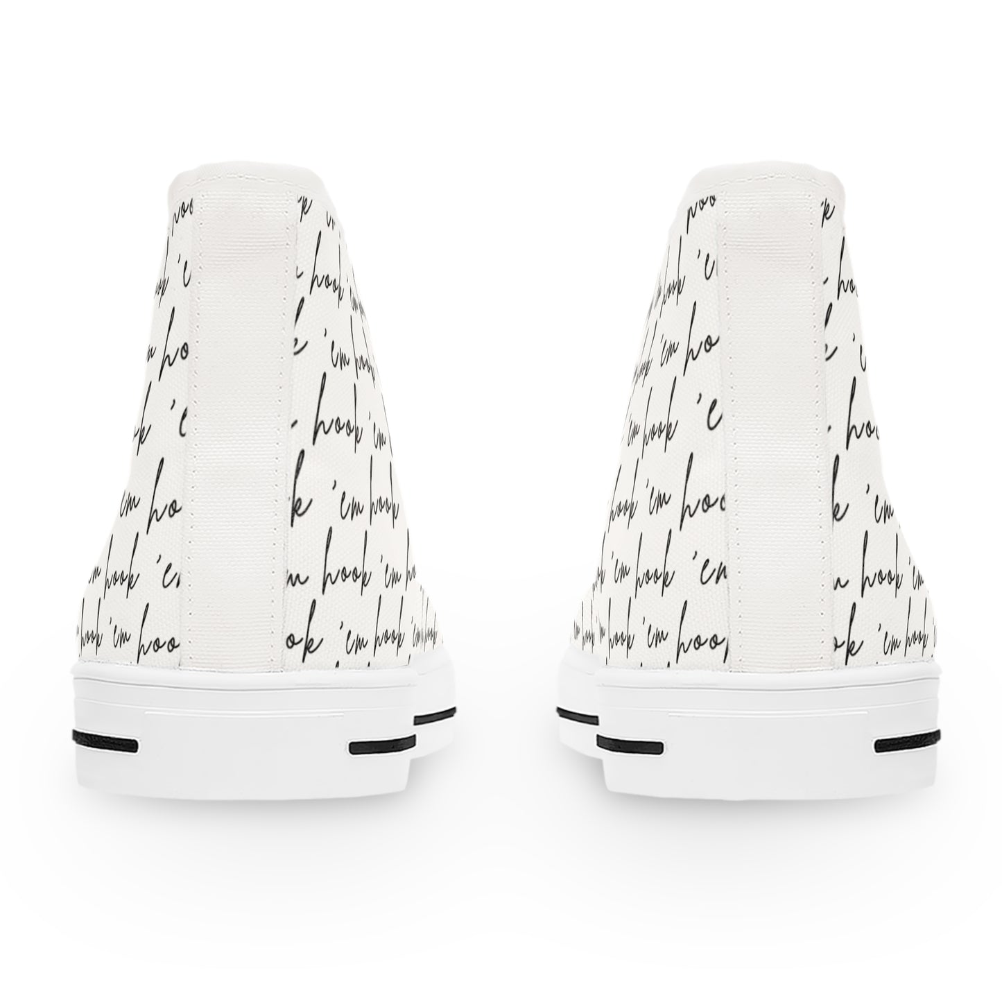 The Ultimate Fan High Top Sneaker - Hook 'Em Style