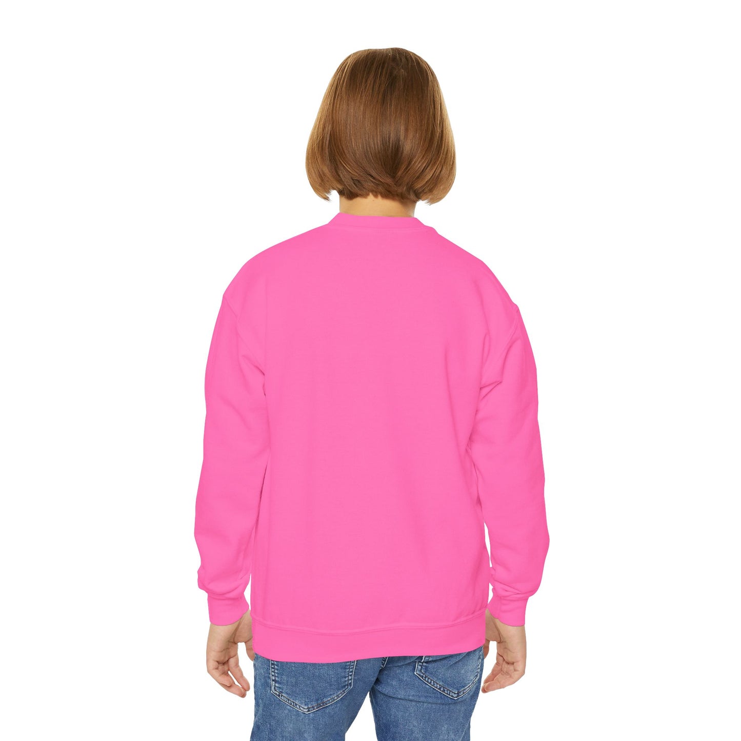 Hook 'Em Horns Youth Embroidered Crewneck