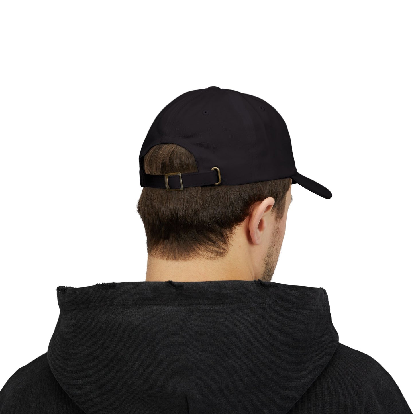 Lanier Longhorn Dad Cap - White