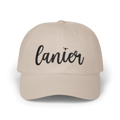 Lanier Longhorn Dad Cap - Black