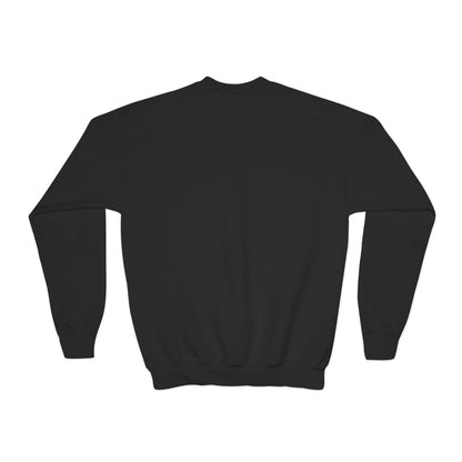 Hook 'Em Horns Embroidered Youth Crewneck