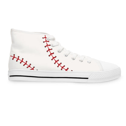 Personalized Baseball Number Women's High Top Sneakers
