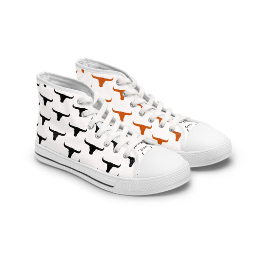 The Ultimate Fan High Top Sneaker - Horn Style