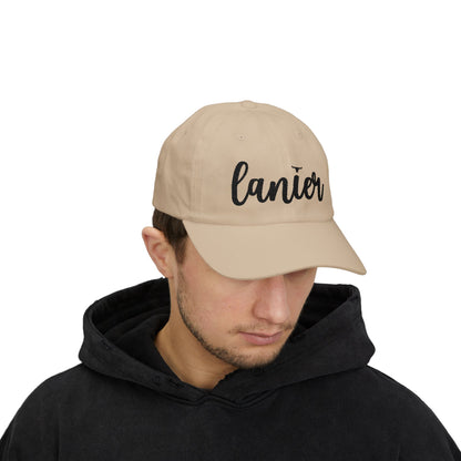 Lanier Longhorn Dad Cap - Black