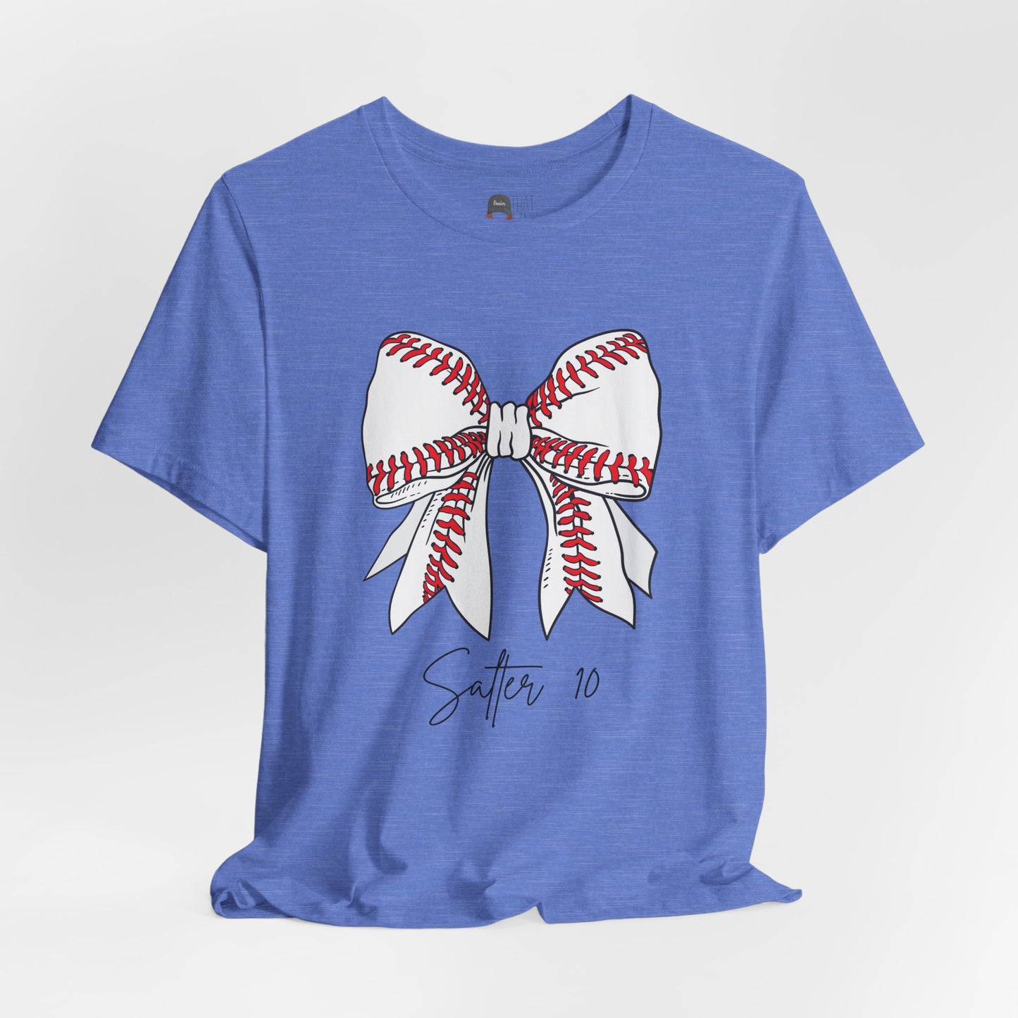 Baseball Bow Tee (Personalized)