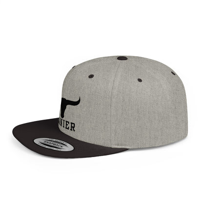 Flat Bill Snapback Cap Lanier w Logo