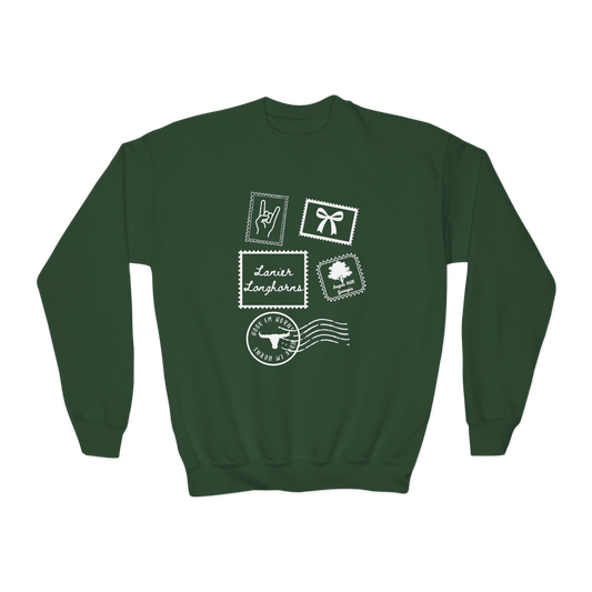 Lanier Stamp Crewneck Youth