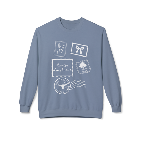 Lanier Stamp Crewneck