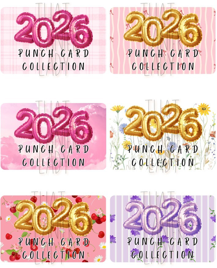 2026 Punch Card Collection